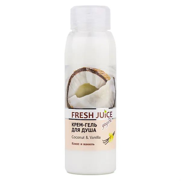 %Крем-гель для душу Fresh Juice Coconut & Vanilla 300 мл