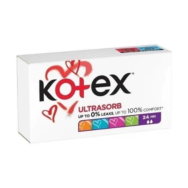 Тампоны гигиенические Kotex Mini №24