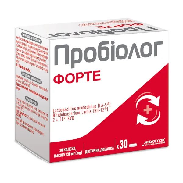 %ПробиоЛог форте капсулы №30