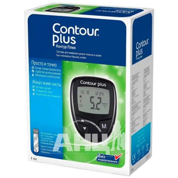 %Глюкометр Contour Plus