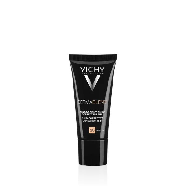 %Тональний флюїд для лиця Vichy Dermablend корегуючий відтінок 20 30 мл