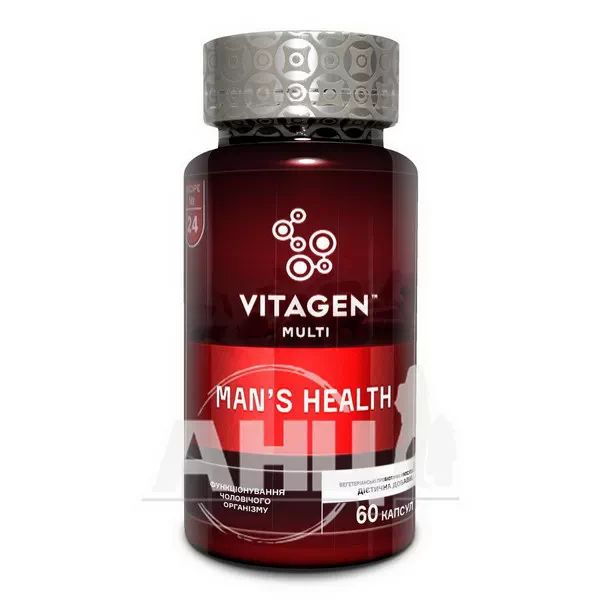 %Вітаджен Vitagen №24 Man's Health Менс Хелс капсули №60