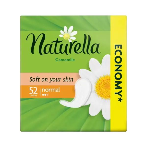 %Прокладки ежедневные гигиенические Naturella Camomile Normal №52