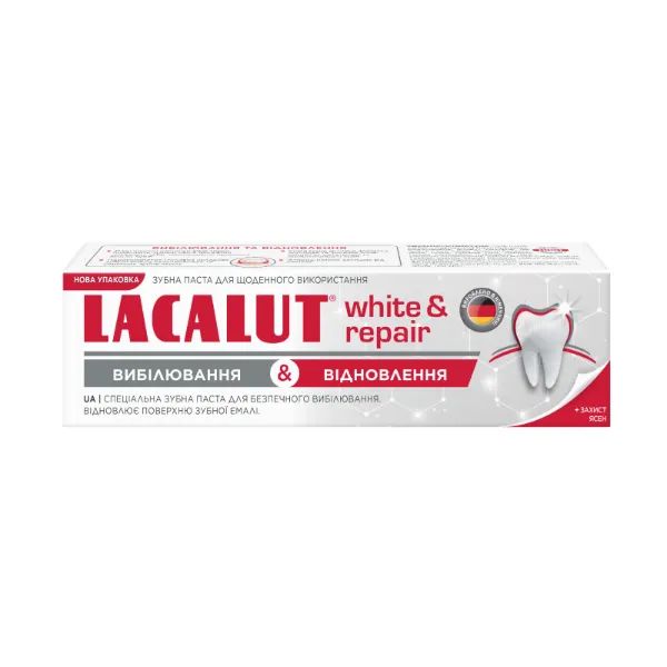 Зубная паста Lacalut White & Repair 75 мл