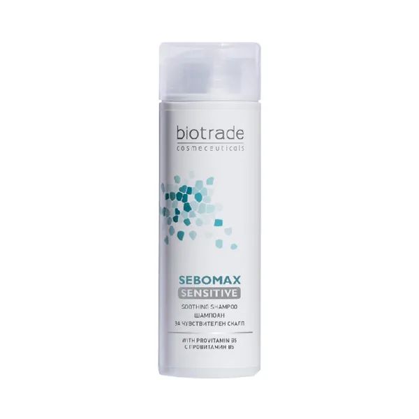 %Шампунь для чутливої шкіри голови Biotrade Sebomax Sensitive 200 мл