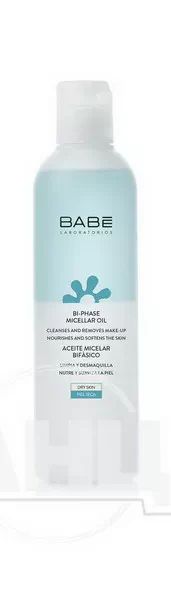 %Двофазна міцелярна олія Laboratorios Babe для демакіяжу 250 мл