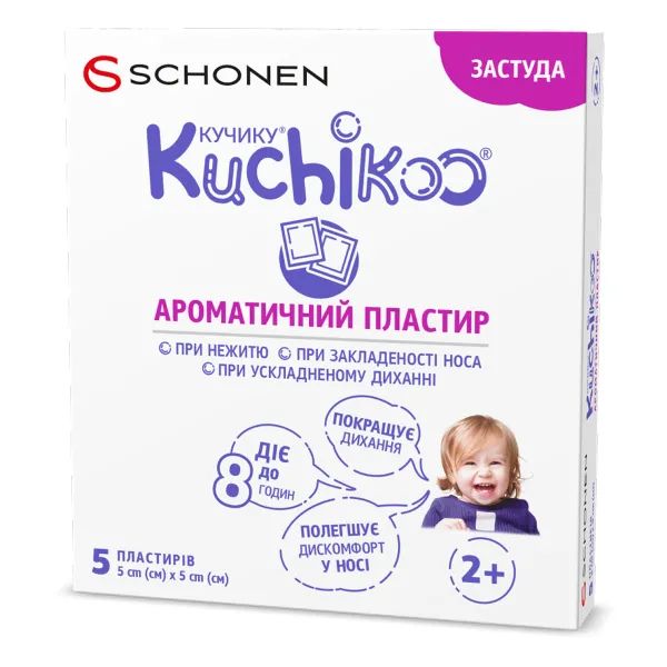 Пластир Кучики ароматизований 5х5см №5
