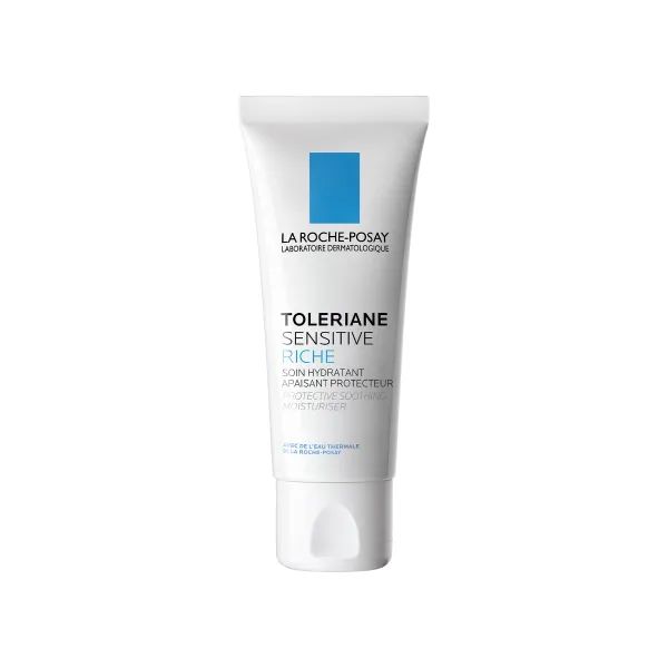 Зволожуючий захисний крем La Roche Posay Toleriane Sensitive Riche для сухої шкіри обличчя 40 мл
