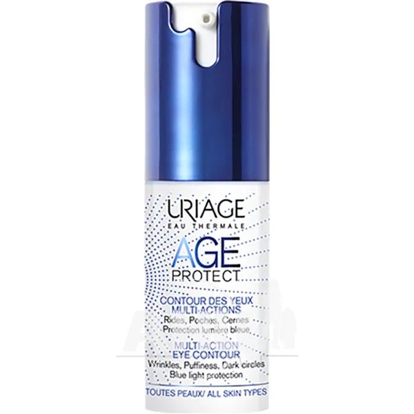 %Сироватка для контуру очей Uriage Age Protect Multi-Action Eye Contour проти зморшок 15 мл