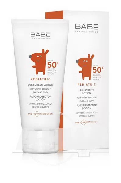 %Лосьйон сонцезахисний дитячий Babe Laboratorios SPF 50+ 100 мл