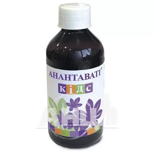 Анантаваті кідс сироп 200 мл