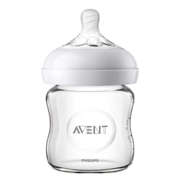 %Пляшка Avent Naturals скло 120 мл