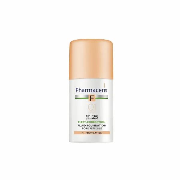 %Тональный крем Pharmaceris F матирующий слоновая кость 30 мл