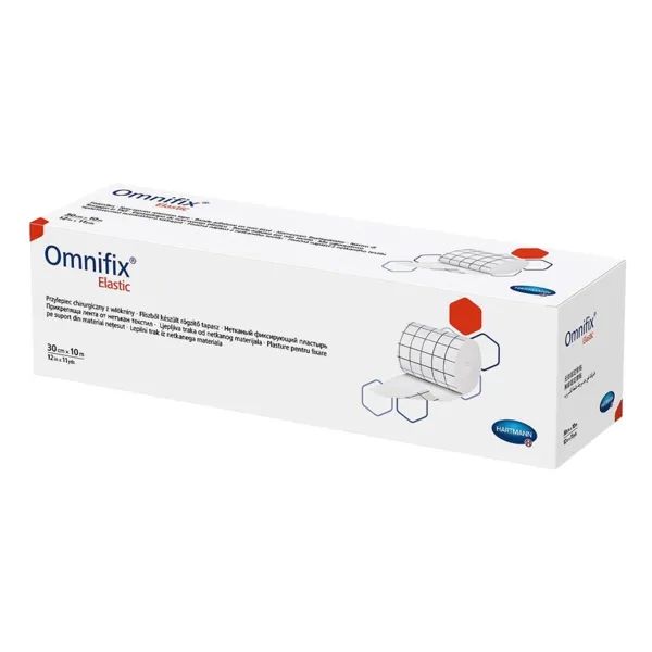 %Пластир еластичний фіксуючий Hartmann Omnifix Elastic на нетканій основі 30 см х 10 м №1
