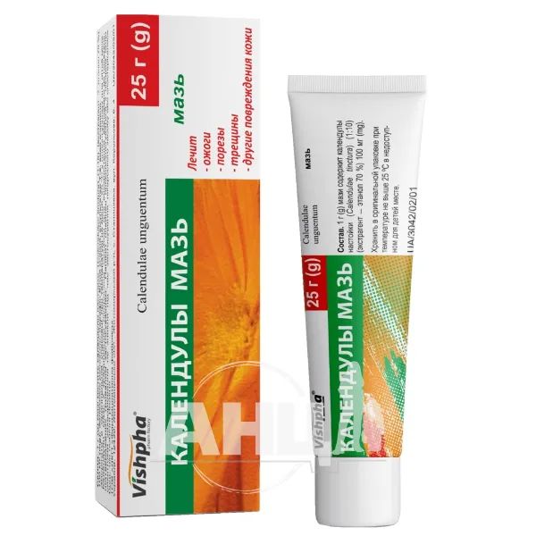 %Календули мазь туба 25 г