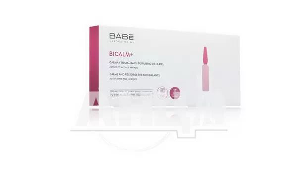%Ампулы-концентрат Babe Laboratorios BICALM+ с антикуперозным действием и для снятия раздражения на коже 2мл №10