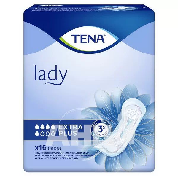%Прокладки урологические для женщин Tena Lady Extra plus №16