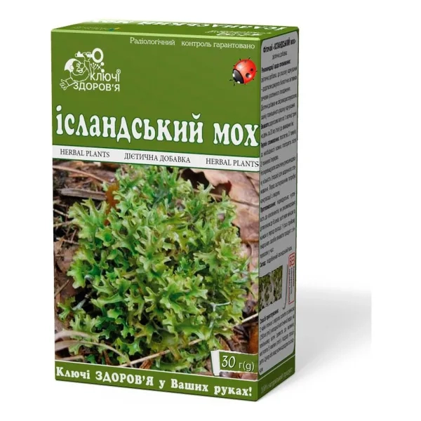 %Фіточай Ключі Здоров'я ісландський мох 30 г