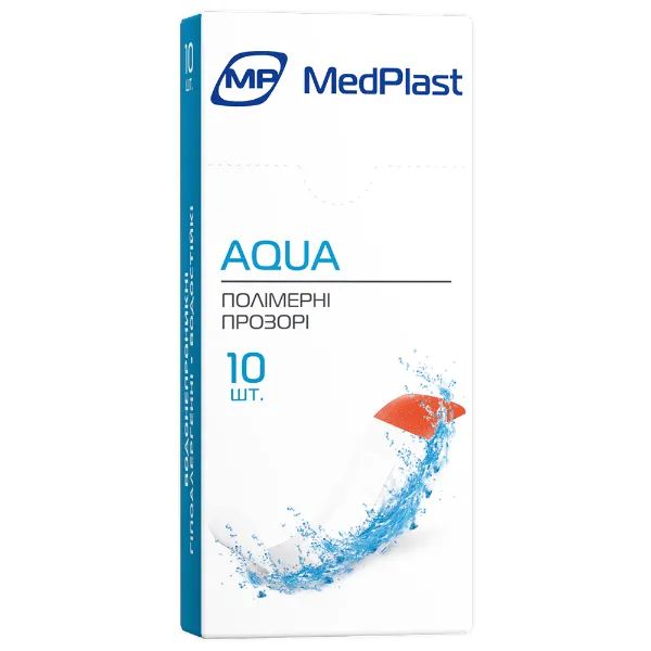 %Набір пластирів МР MedPlast першої медичної допомоги аква №10