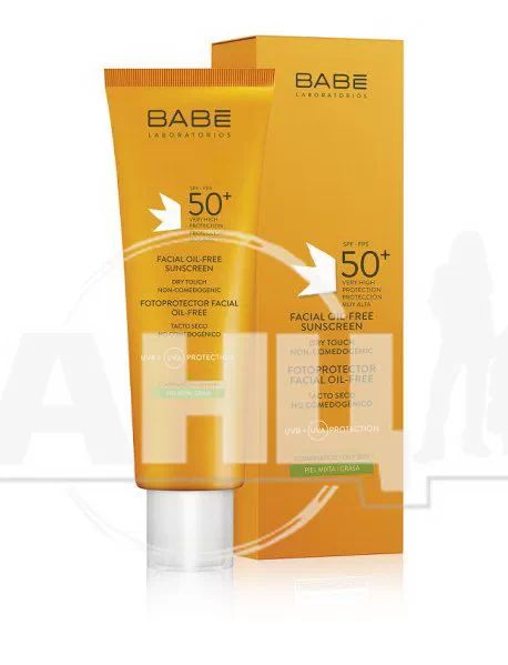 %Крем солнцезащитный Babe Laboratorios Sun Protection для жирной и комбинированной кожи SPF 50+ 50 мл