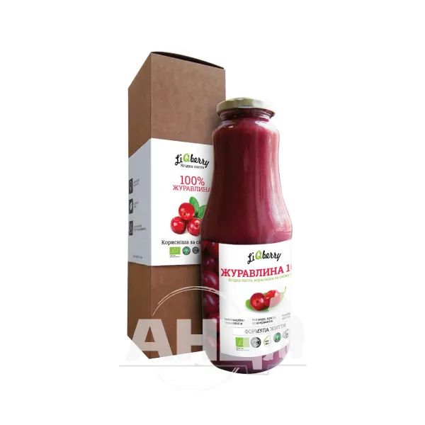 %Паста з журавлини Liqberry 1000 г