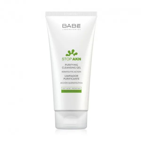%Гель для вмивання Babe Laboratorios очищуючий для жирної і проблемної шкіри 100 мл