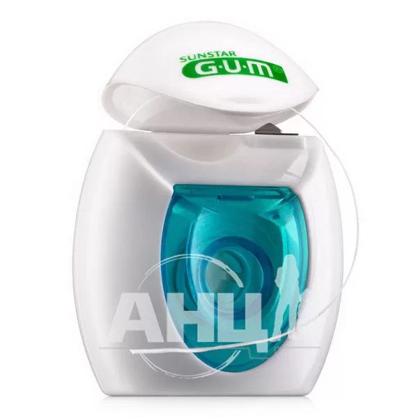 %Зубная нить GUM Original White Floss Вощеная с фторидом 30 м