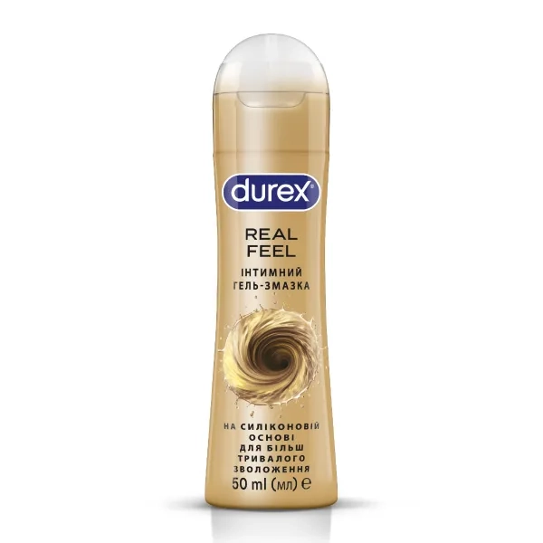 %Интимная гель-смазка Durex play real feel 50 мл
