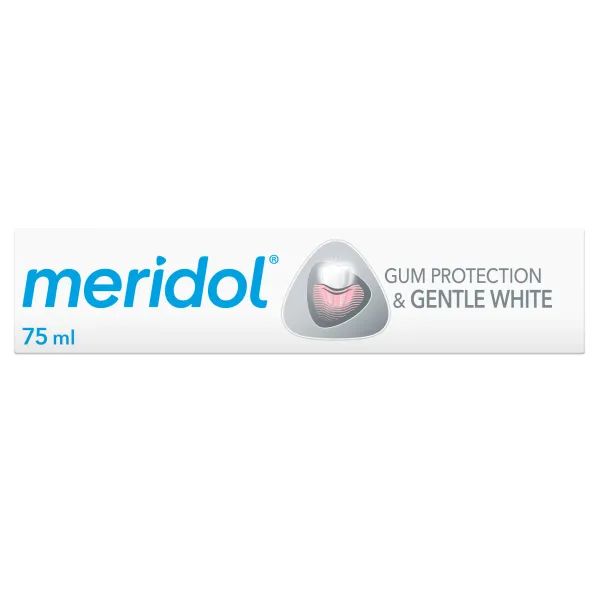 %Зубная паста Meridol бережное отбеливание 75 мл