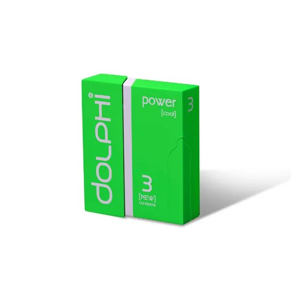 %Презервативи Dolphi lux power №3
