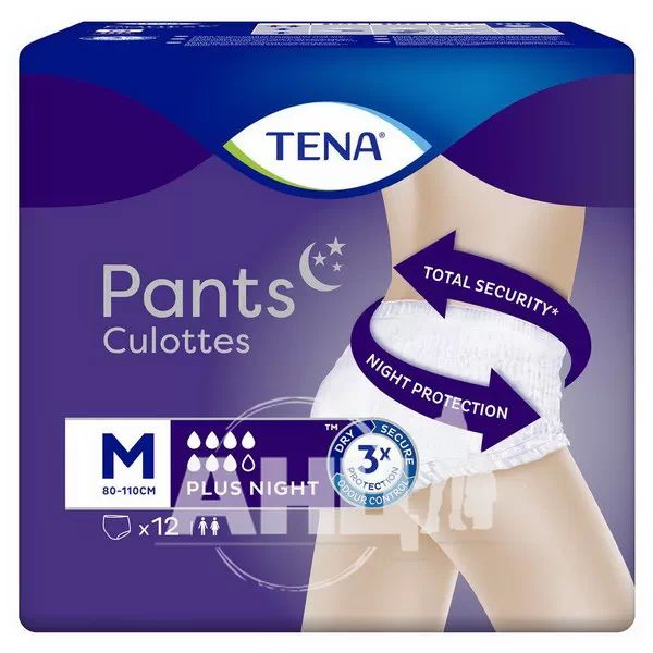 Підгузники для дорослих Tena pants plus night medium №12