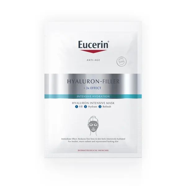 %Маска Eucerin Hyaluron-Filler інтенсивна з гіалуроновою кислотою саше