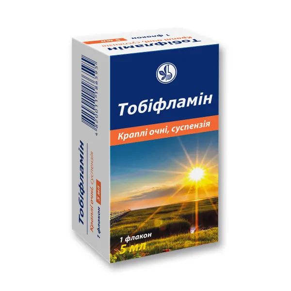 %Тобіфламін краплі очні суспензія флакон 5 мл