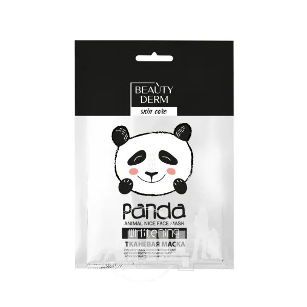 %Маска Beauty Derm відбілююча Animal Panda 25 мл