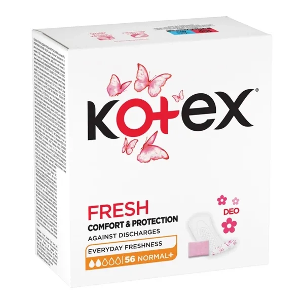 %Ежедневные прокладки Kotex Normal Deo+ №56