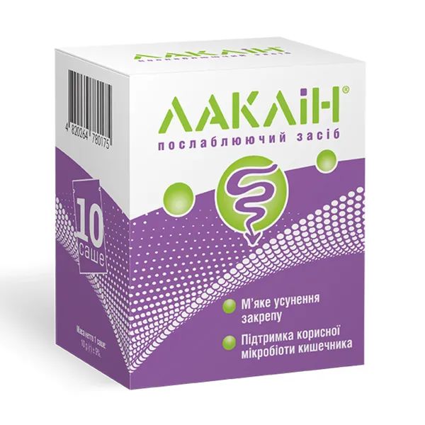 %Лаклин порошок для оральной суспензии саше №10