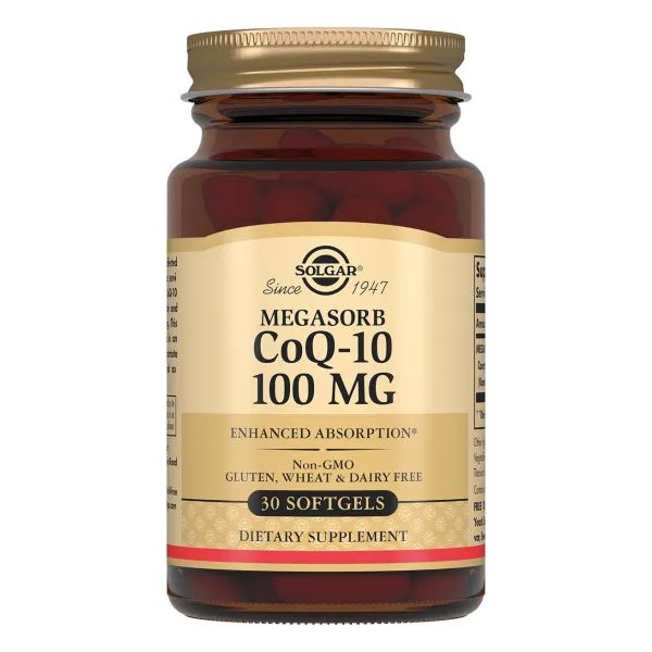 %Solgar Коензим Q-10 капсули 100 мг №30