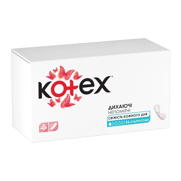 %Ежедневные прокладки Kotex Ultra Slim №56