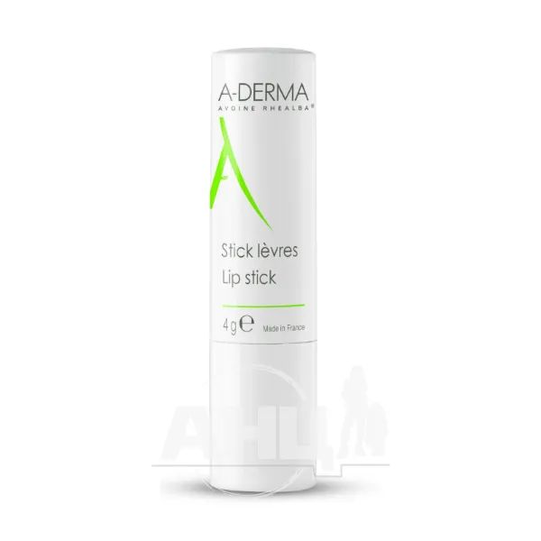 %Стік для губ A-Derma з вівсяним молочком 4 г