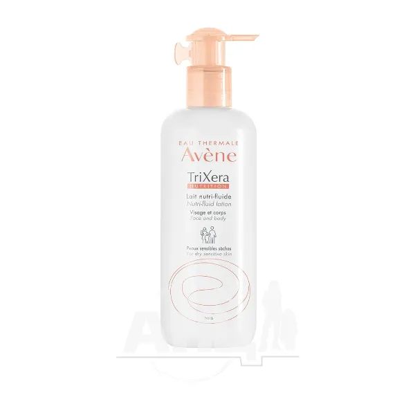 %Легкое питательное молочко для лица и тела Avene TriXera 400 мл