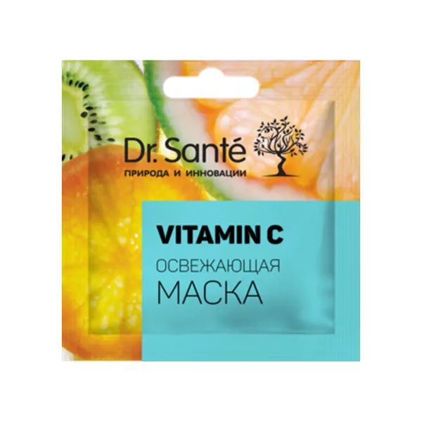 %Маска для обличчя Dr.Sante Vitamin C освіжаюча 12 мл