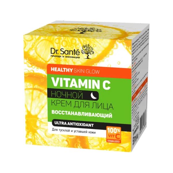 %Крем для обличчя Dr.Sante Vitamin C відновлюючий нічний 50 мл