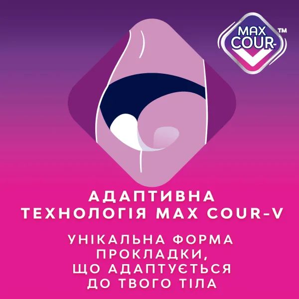 Гігієнічні прокладки Libresse Ultra Goodnight №8