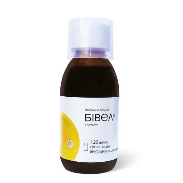Бивел с сахаром суспензия для внутреннего применения флакон 120 мл