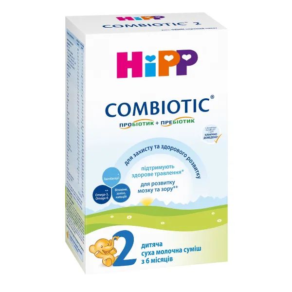 %Детская сухая молочная смесь HiPP Combiotic 2 500 г