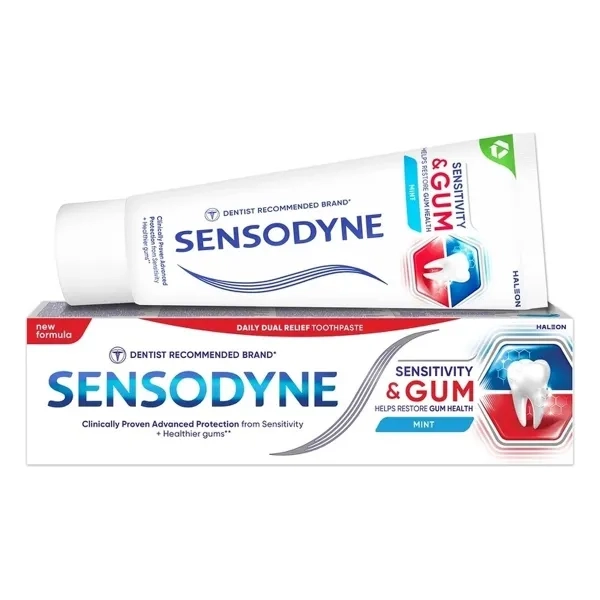 %Зубна паста Sensodyne чутливість зубів та захист ясен 75 мл