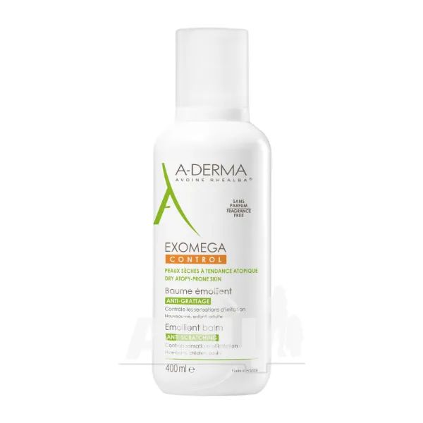 %Бальзам A-Derma Exomega для догляду за атопічною шкірою 400 мл