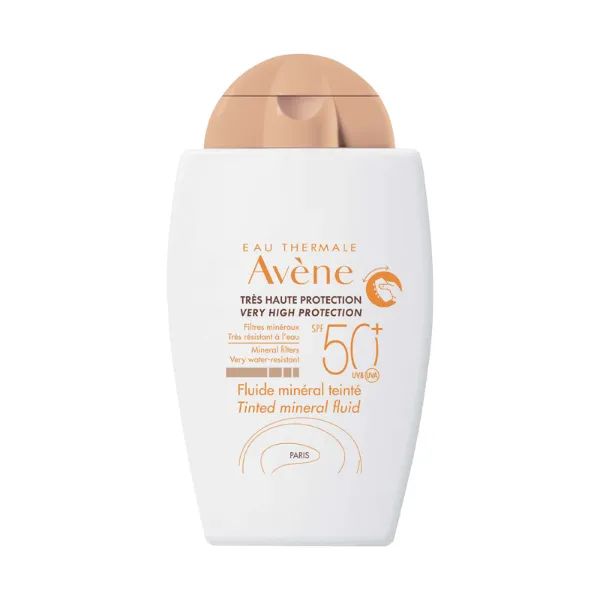 %Флюид солнцезащитный Avene минеральный тонирующий SPF 50+ 40 мл