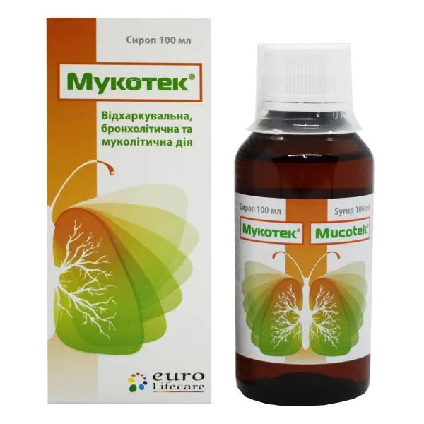 %Мукотек сироп 100 мл
