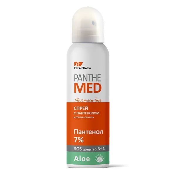 %Спрей Elfa Pharm Panthe Med с пантенолом и алоэ вера 150мл